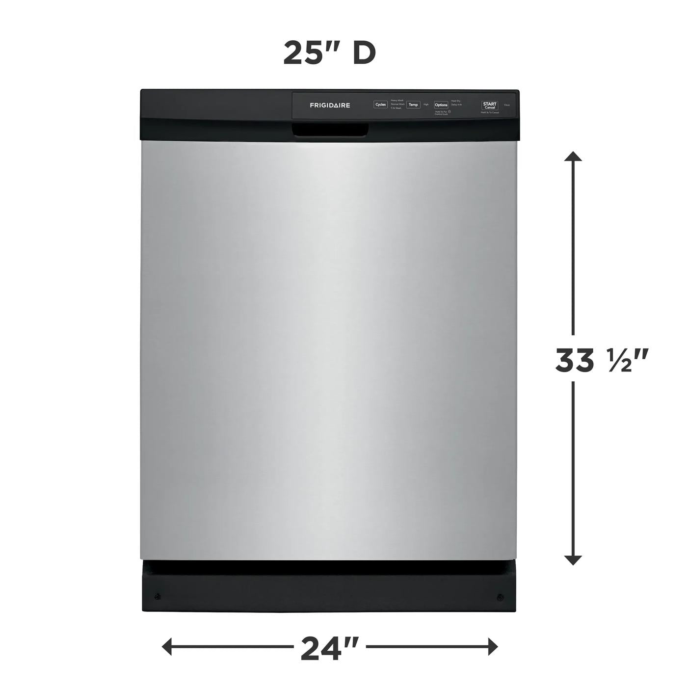 24" Built-In Dishwasher
