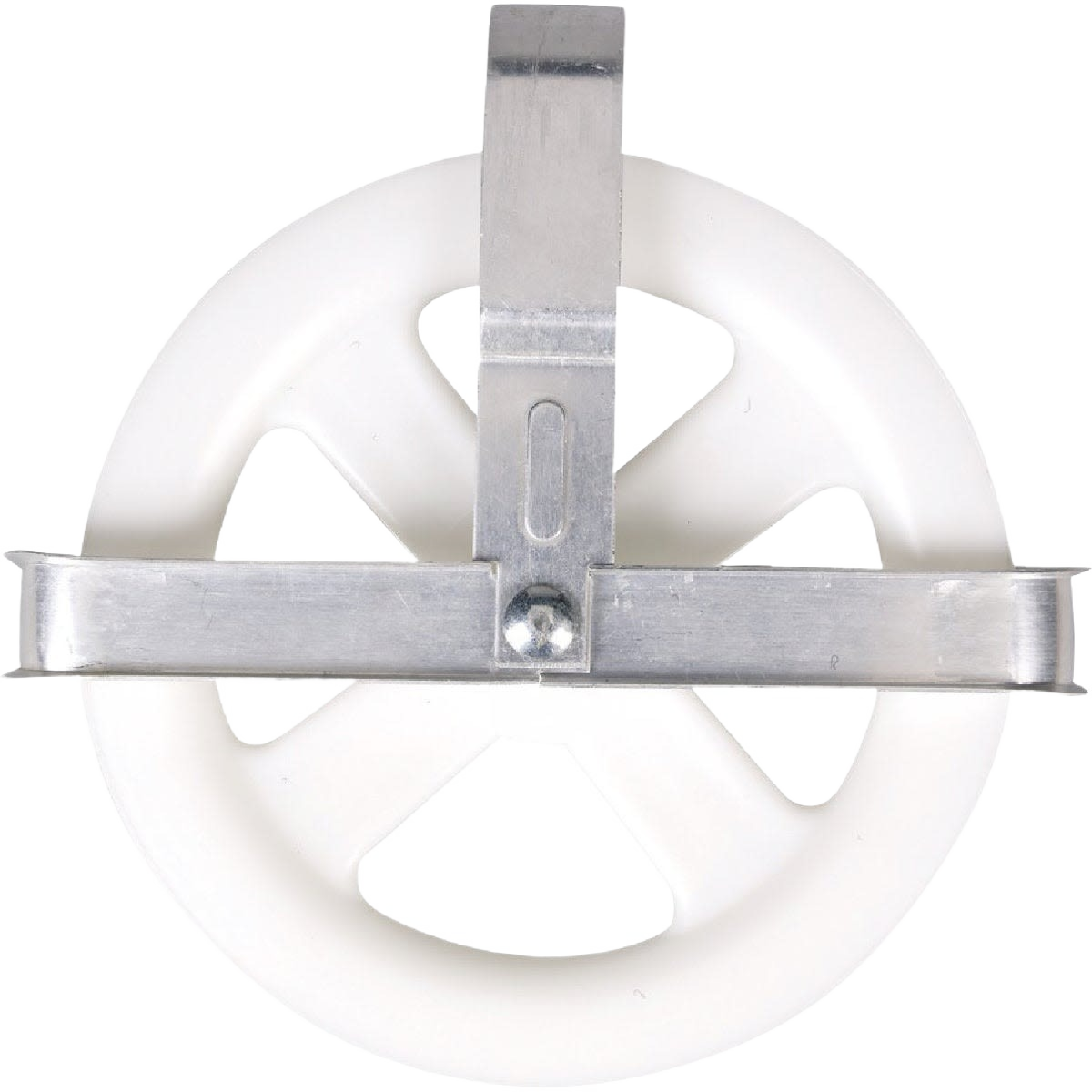 Heavy-duty clothesline pulley with aluminum axle and polypropylene wheel for laundry and household use under $50 collections