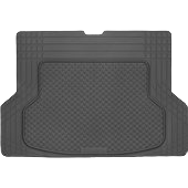 Universal cargo and floor mat with textured surface for vehicle protection in tools and home improvement use