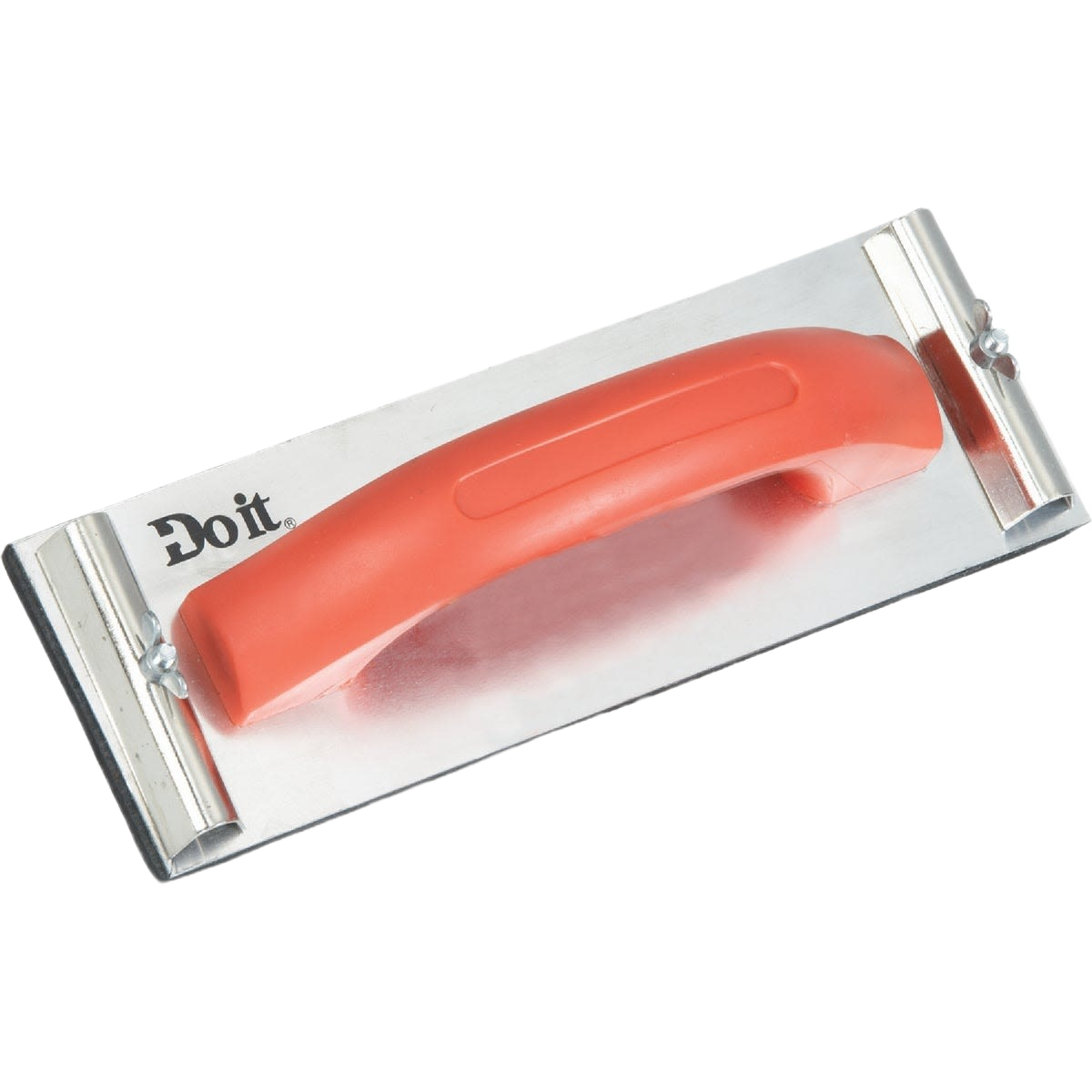 Drywall hand sander with an orange ergonomic handle for sanding and patching in home improvement tools under $50 collections