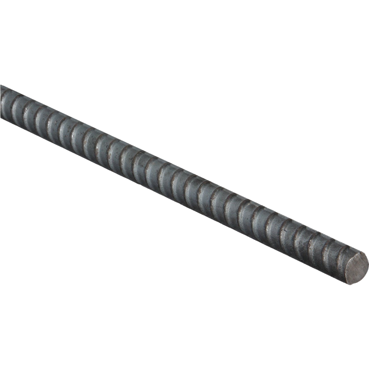 Steel rebar rod with ribbed surface for concrete reinforcement in Lumber & Building Materials and Home Improvement collections