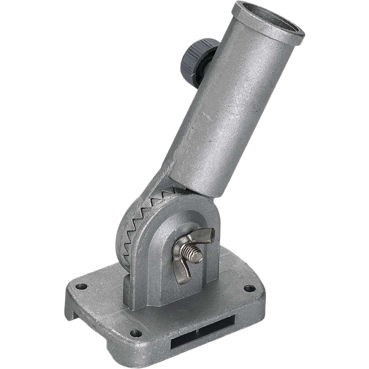 Adjustable aluminum flag pole bracket with angled mount for outdoor decor and lawn and garden use under $50 collections