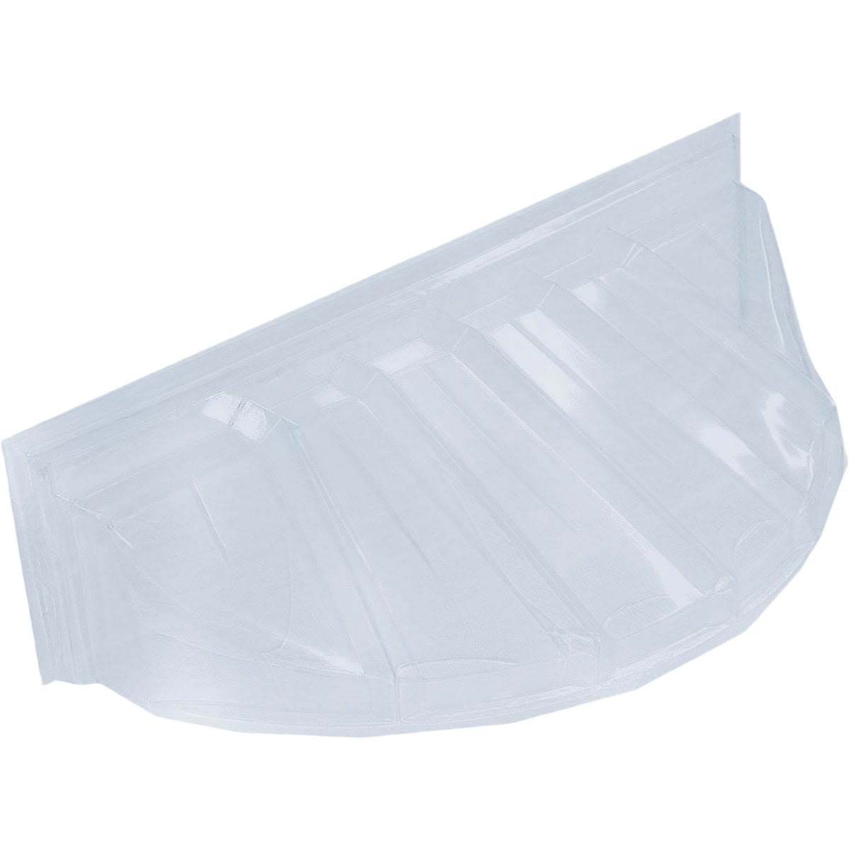Clear plastic window well cover with raised profile for taller windows in home improvement hardware collections