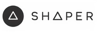 Minimalist black logo featuring a solid circle with a white equilateral triangle inside, followed by the word 