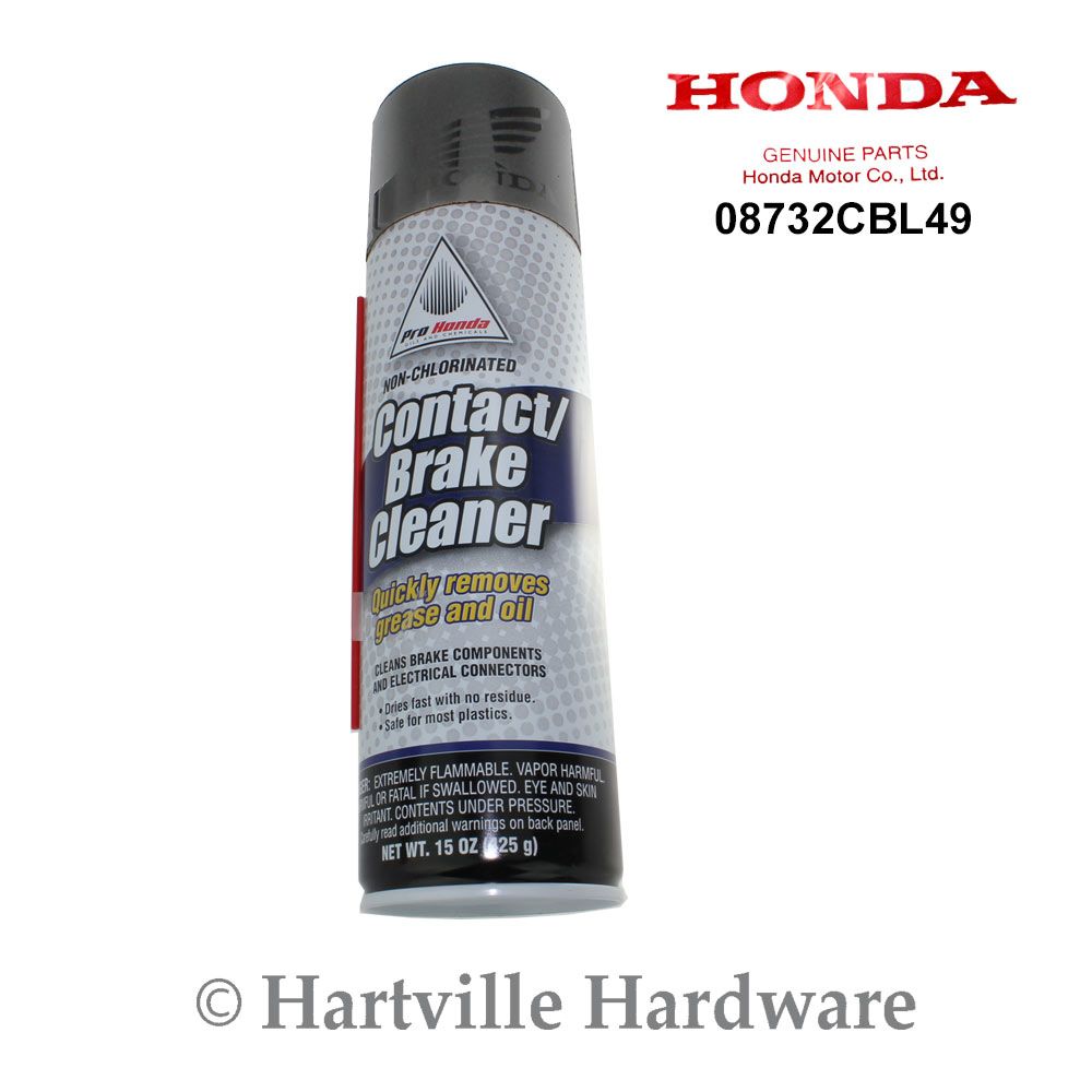Aerosol spray can of Honda non-chlorinated contact and brake cleaner for automotive and cleaning supplies.