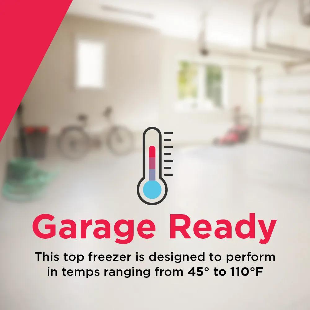 20 Cu. Ft. Garage Ready Top Freezer Refrigerator
