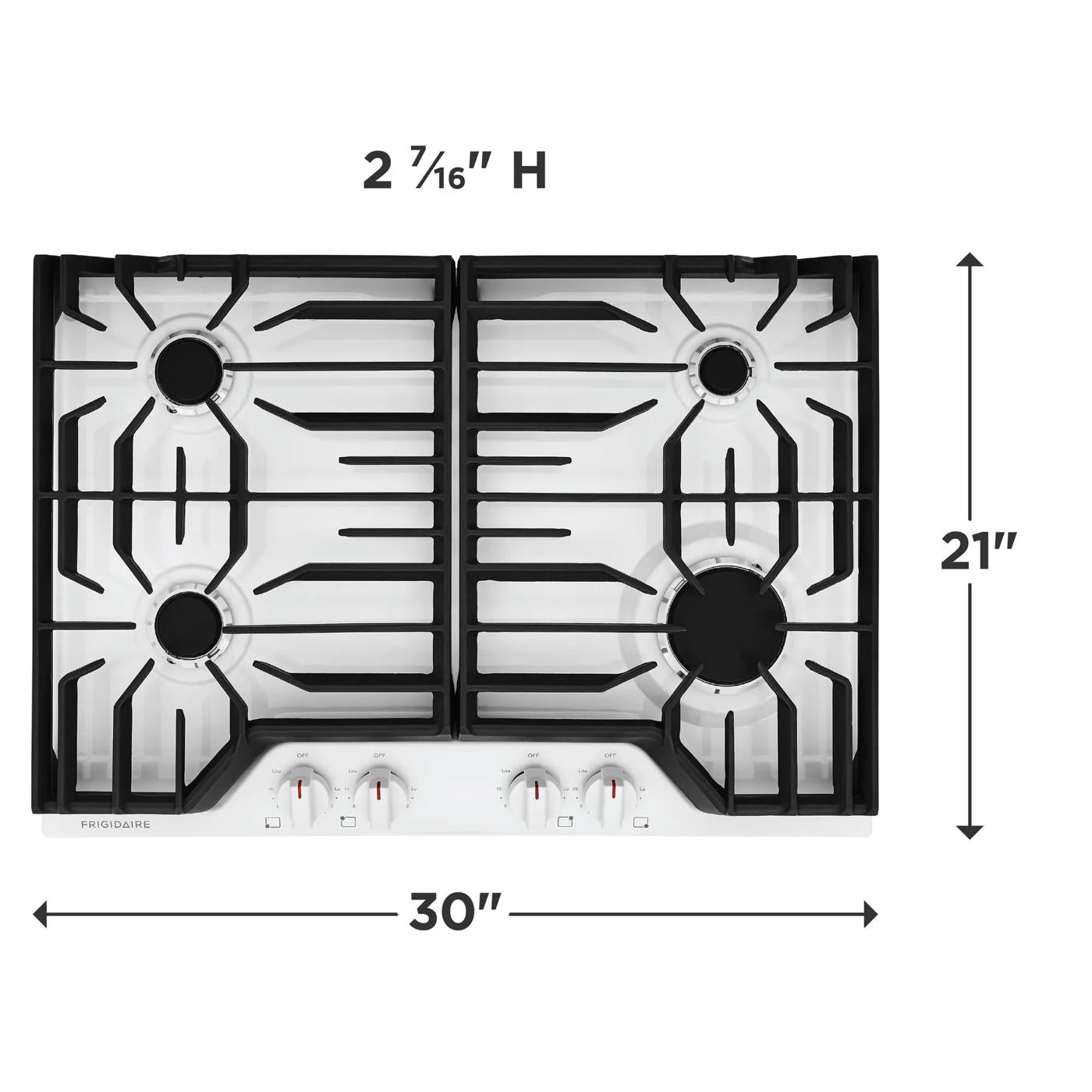 30" Gas Cooktop
