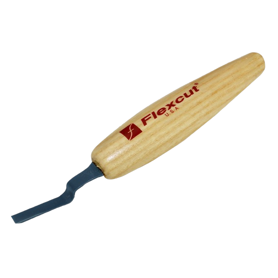 Flexcut Dogleg Chisel Micro Tool for Fine Woodcarving Details ...