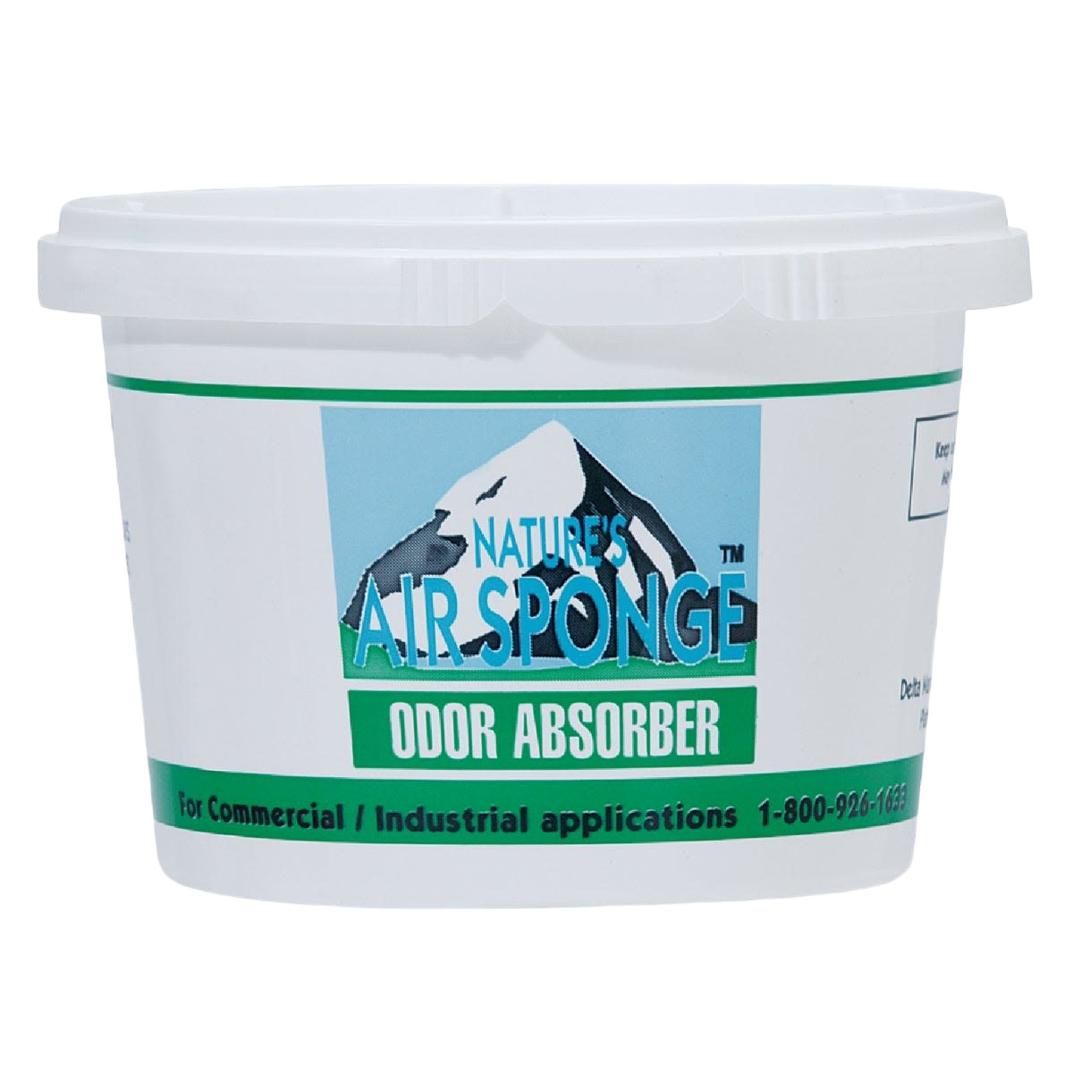 White plastic container of Nature's Air Sponge odor absorber for cleaning and household use under $50 collections