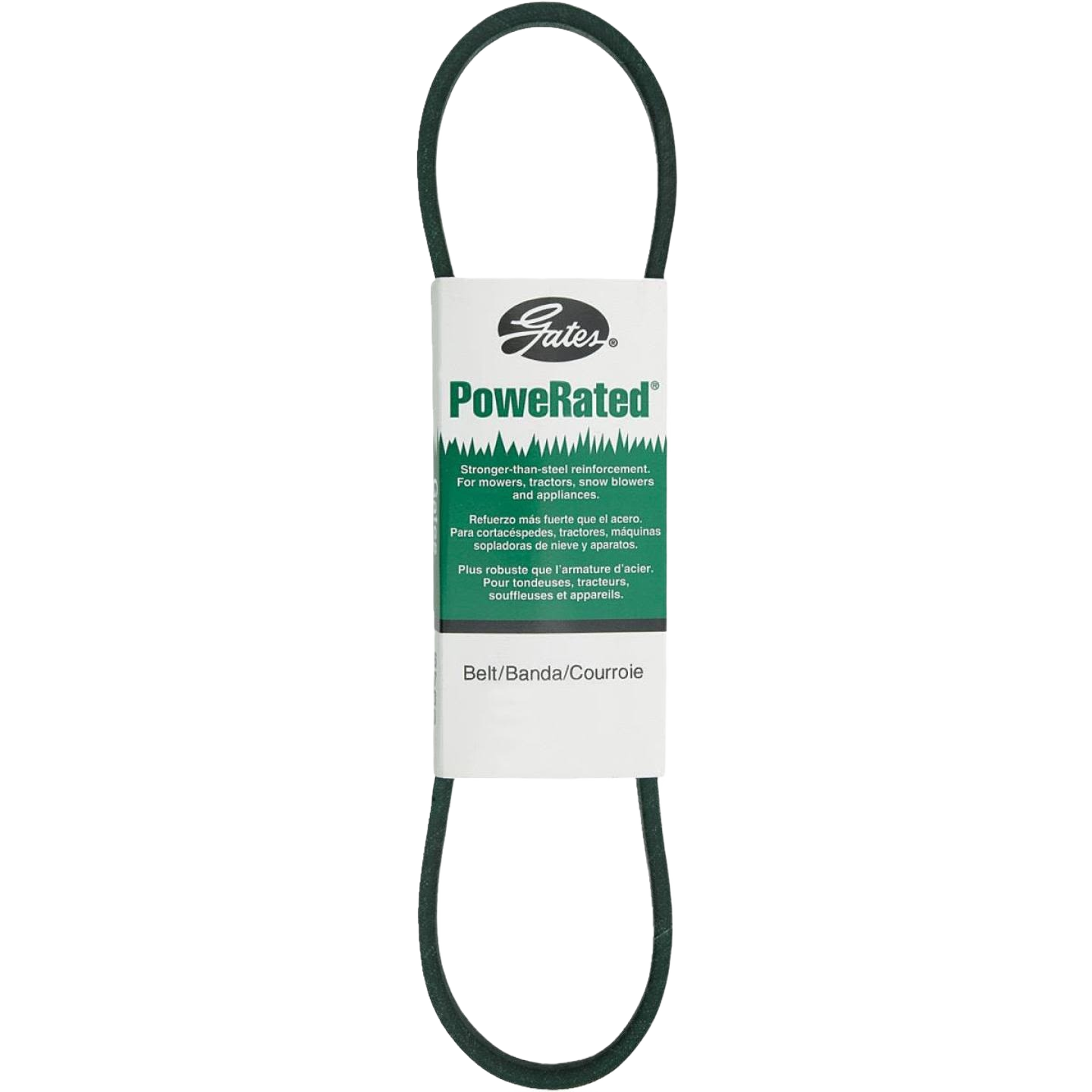Gates PoweRated V-belt with strong steel reinforcement for home improvement tools in Parts & Lubricants collection