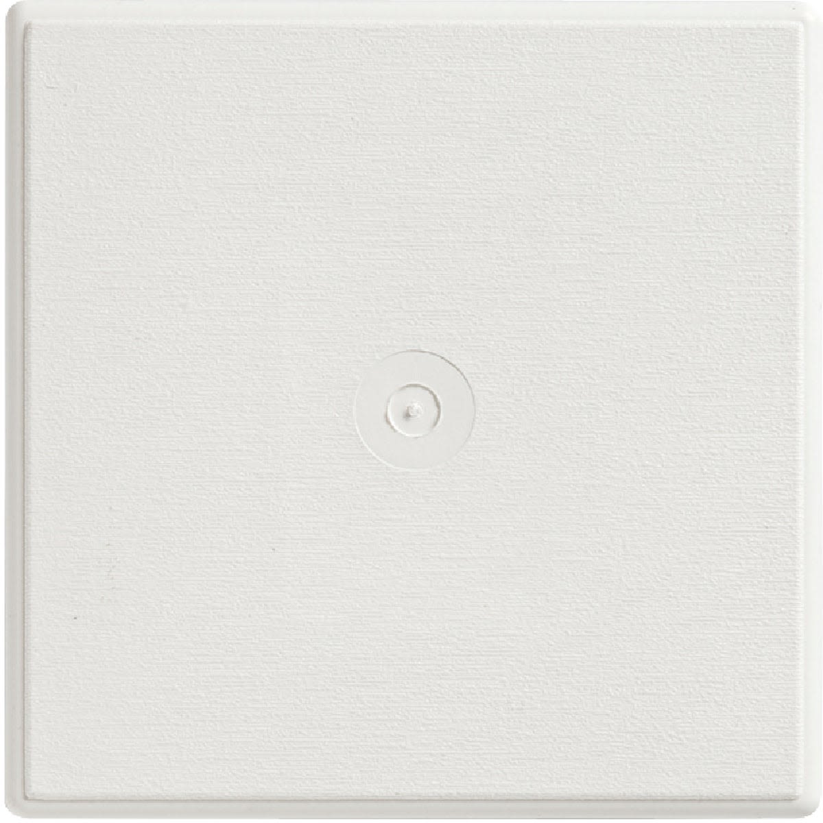 White surface mounting block for electrical boxes and brackets in home improvement projects