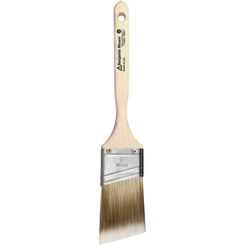 Benjamin Moore 2-In. Firm Angle-Sash Paint Brush for Precision ...