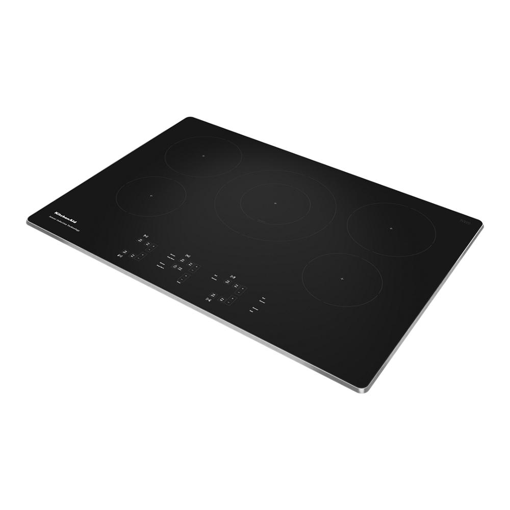 30-inch black glass sensor induction cooktop with five cooking zones from Kitchen & Kitchenware collection