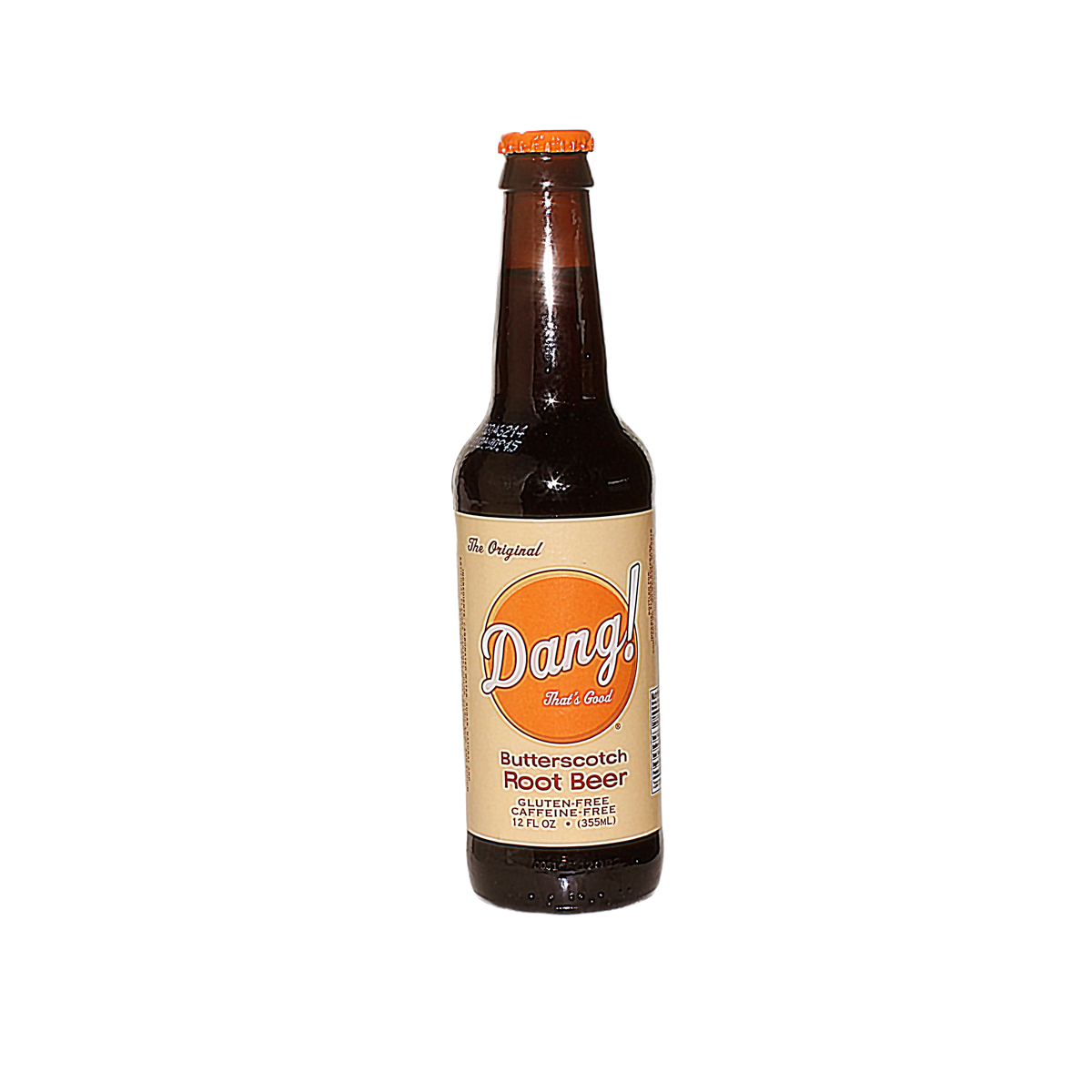 Dang! Butterscotch Root Beer 12 oz – Sweet & Creamy Soda – Hartville ...