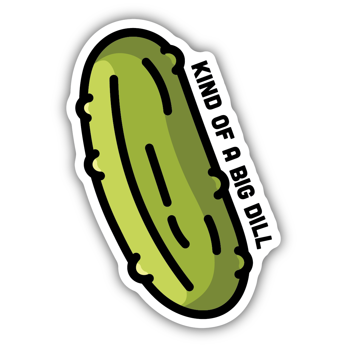 Stickers Northwest Big Dill Sticker – Fun, Durable & Waterproof ...