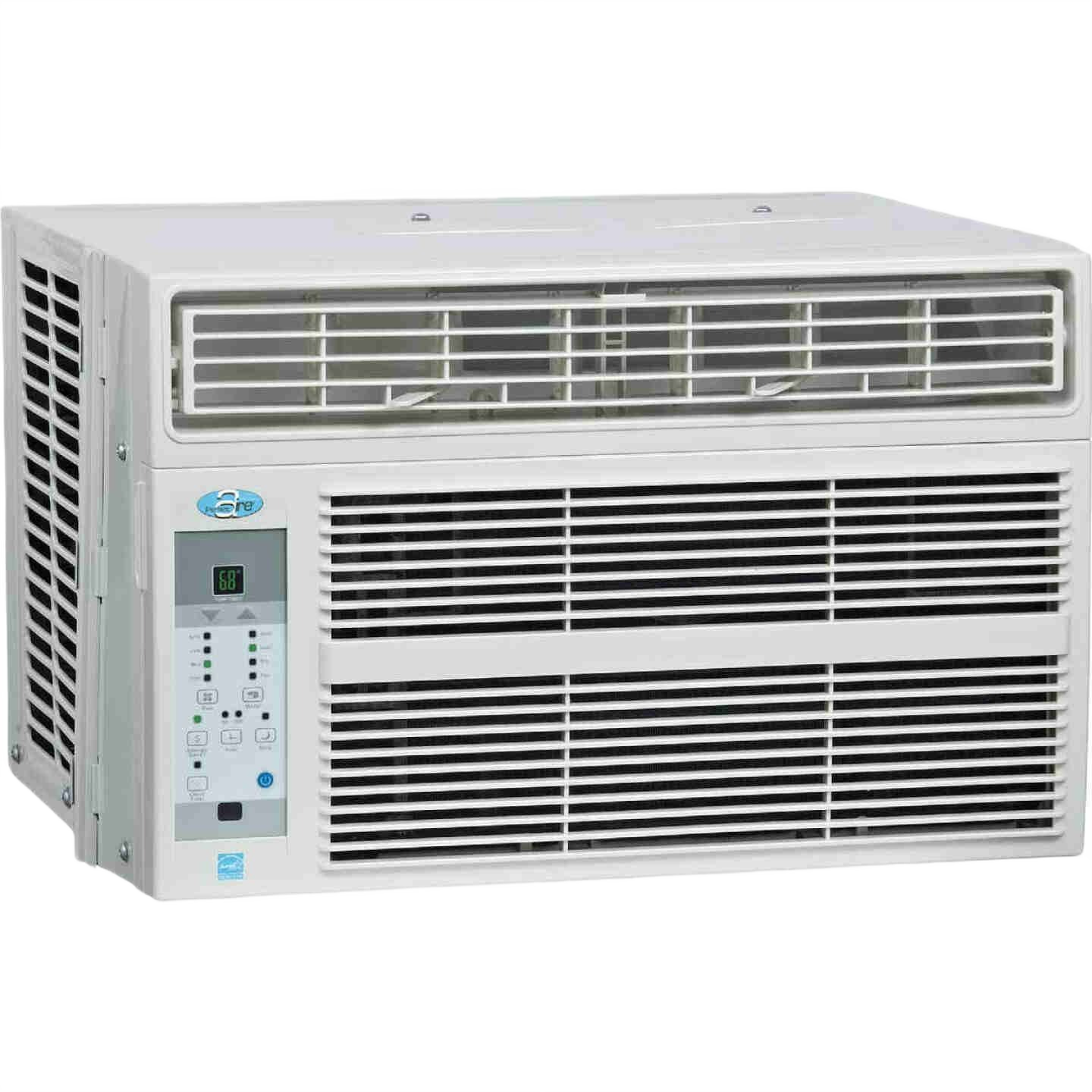 White window air conditioner unit with digital controls for rooms up to 350 sq. ft. in cooling and home improvement collections