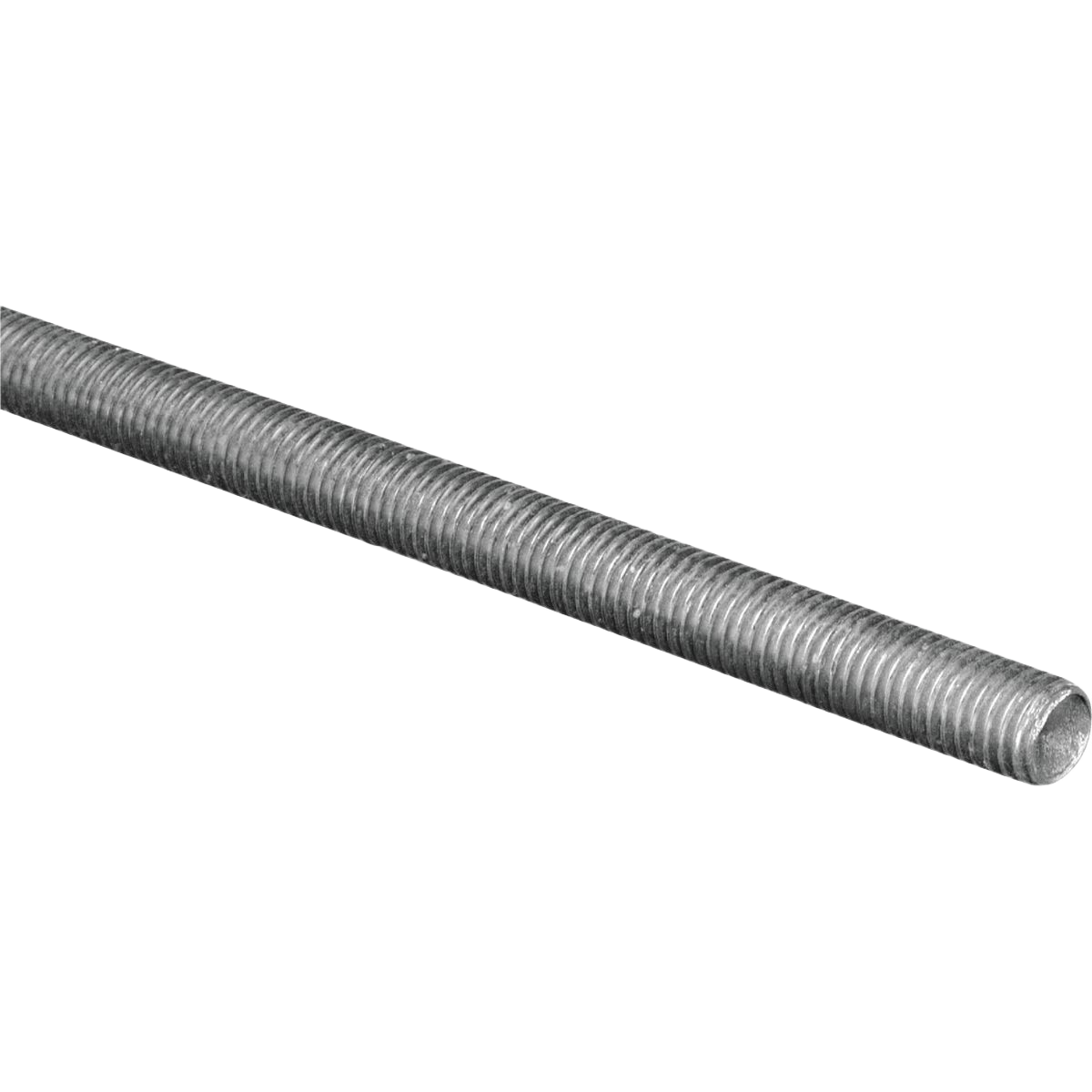 Steel threaded rod with zinc coating for fastening applications in hardware and home improvement under $50 collections