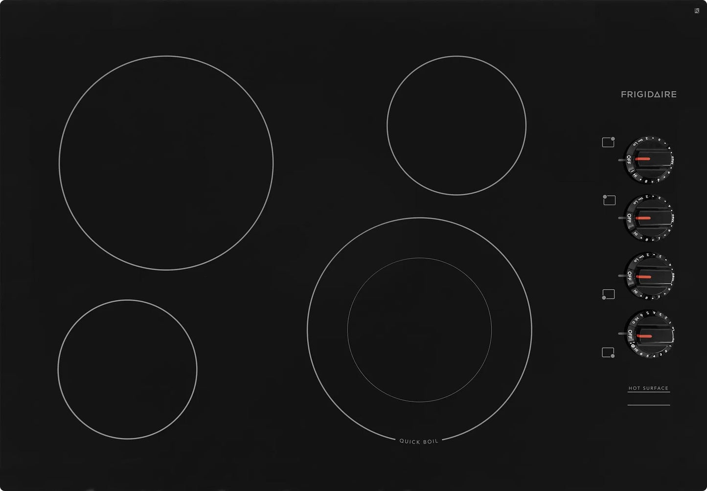 30" Electric Cooktop