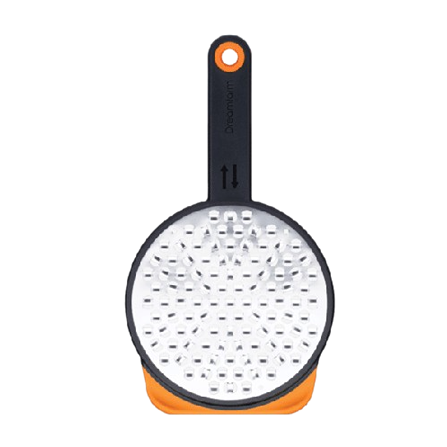 Orange-handled coarse kitchen grater for effortless food preparation in Kitchen Gadgets & Tools collection under $50