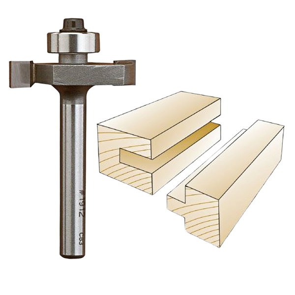 Whiteside Slotting & Rabbeting Bit 1/2 in. SH x 1/8 in. CL – Hartville ...
