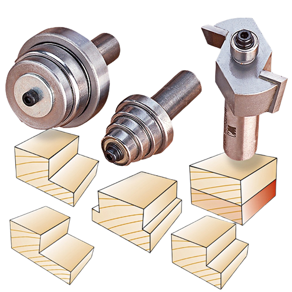 Whiteside Multi-Rabbet Bit Set for Precision Woodworking – Hartville ...