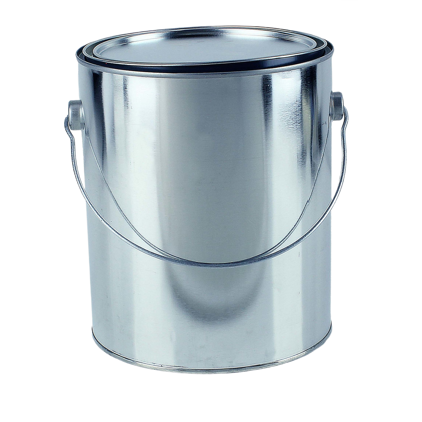 One-gallon empty steel paint can with handle, suitable for paint storage and workspace organization under $50 collections