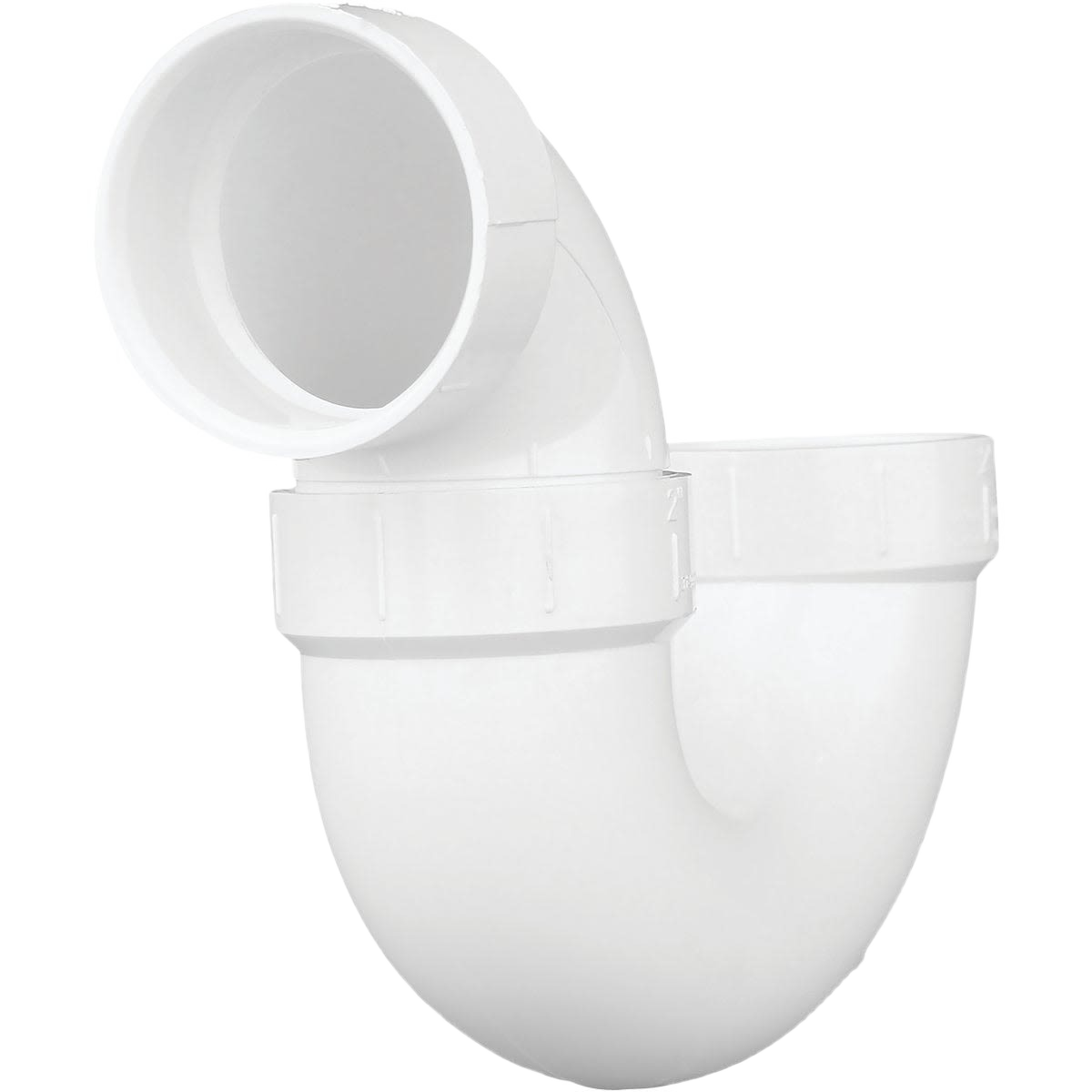 Charlotte Pipe 2 In. White PVC P-Trap for Reliable Plumbing – Hartville ...