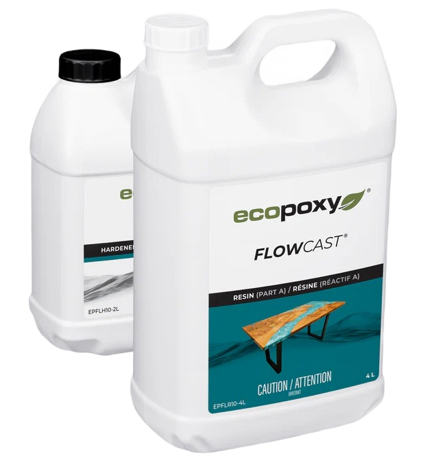 EcoPoxy FlowCast Kit 6L – Premium Epoxy for Deep Pours – Hartville Hardware