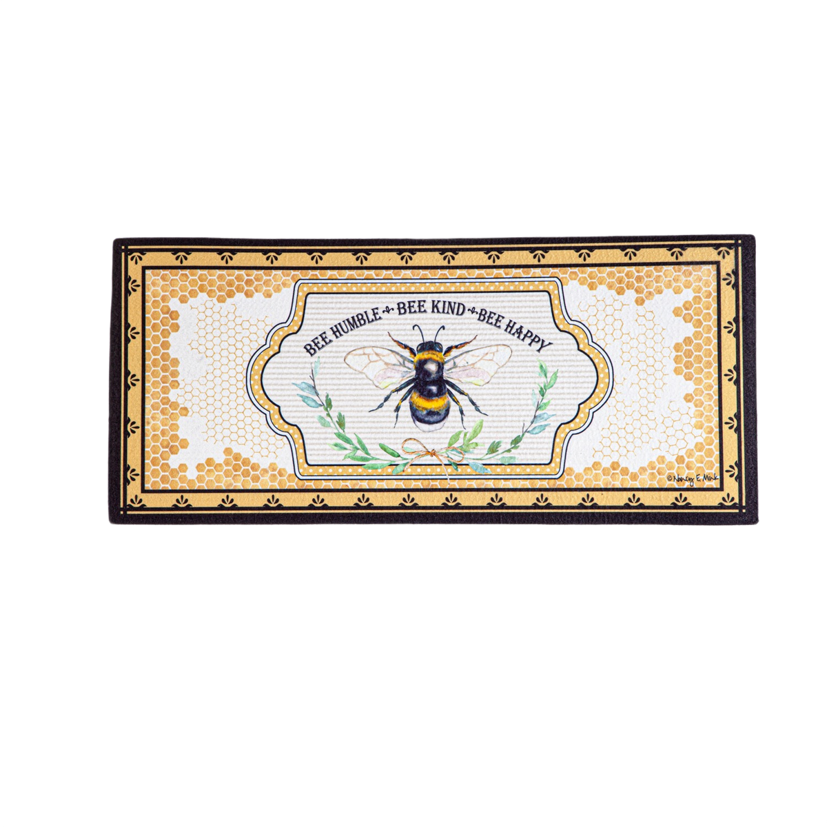 Evergreen Humble Bee Mat – Stylish & Durable Entryway Mat – Hartville ...