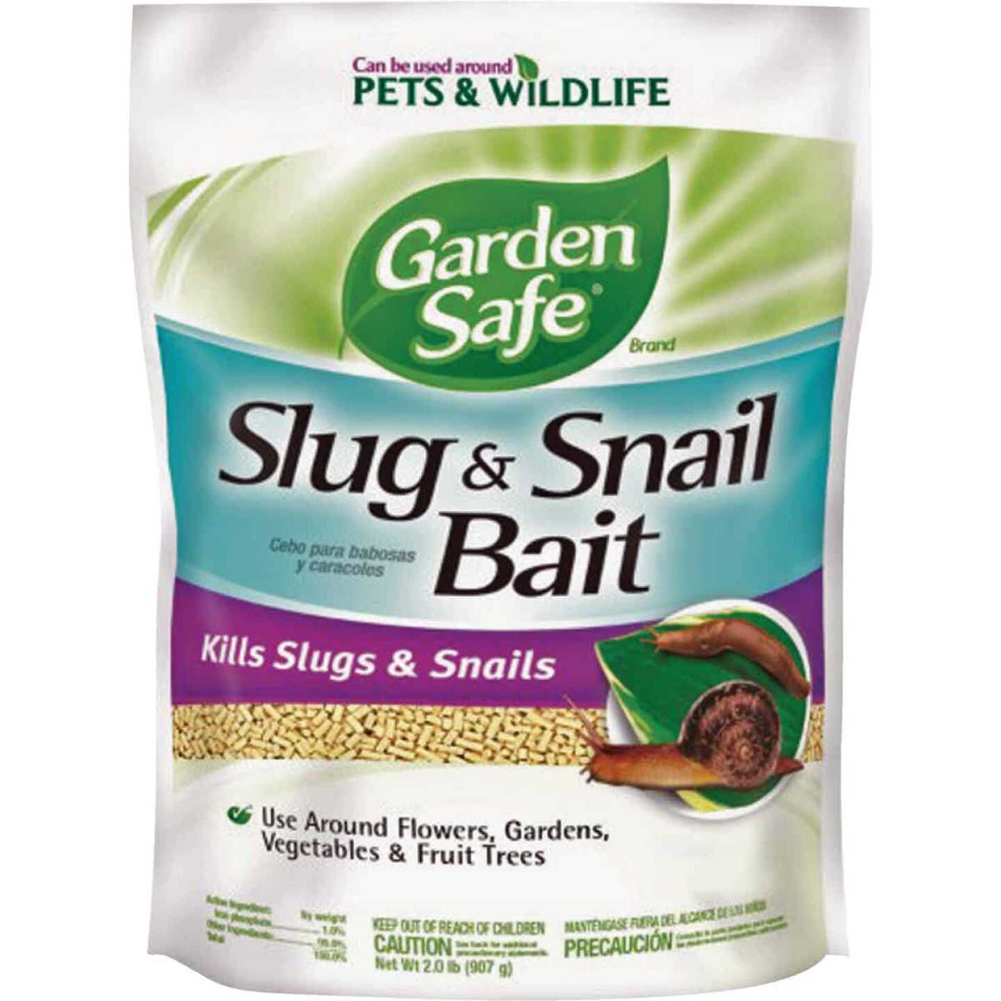 Bag of pellet bait formulated to eliminate slugs and snails for lawn and garden pest control under $50 collections