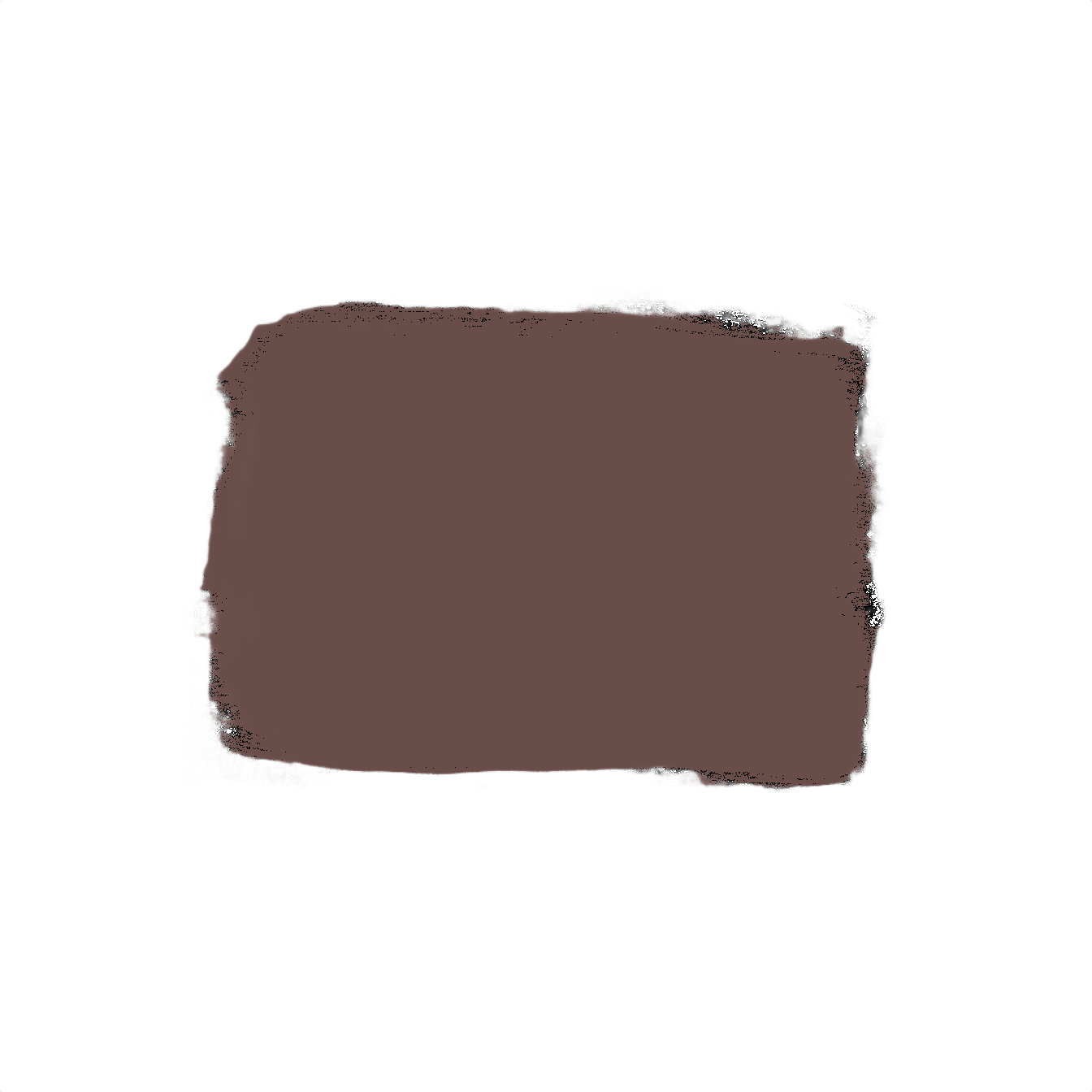 Warm brownstone acrylic latex paint swatch representing historic building color for specialty paint and home improvement.