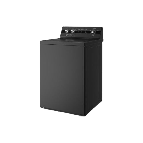 Matte black top load washer with durable control dials from Washers, Appliances, and Washers & Dryers collections