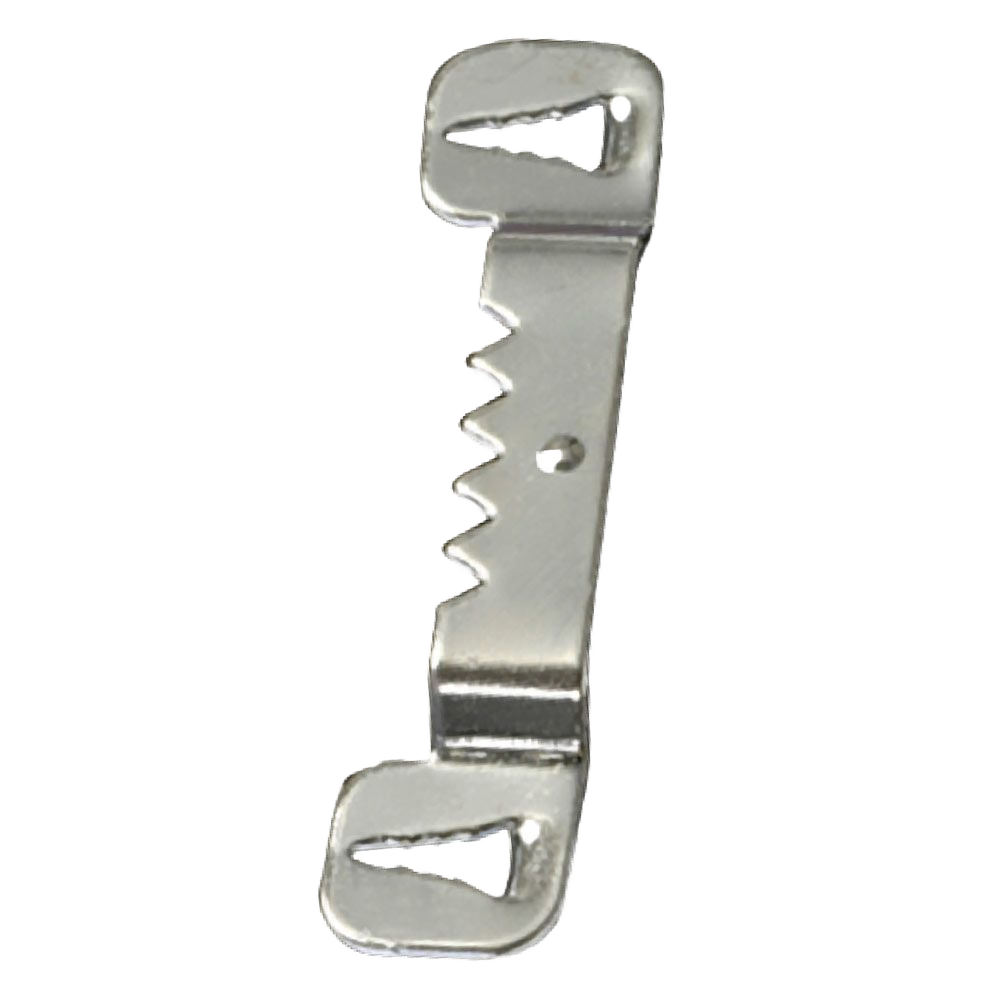 Metal self-leveling saw tooth hanger for picture frames in wall decor and hardware collections under $25