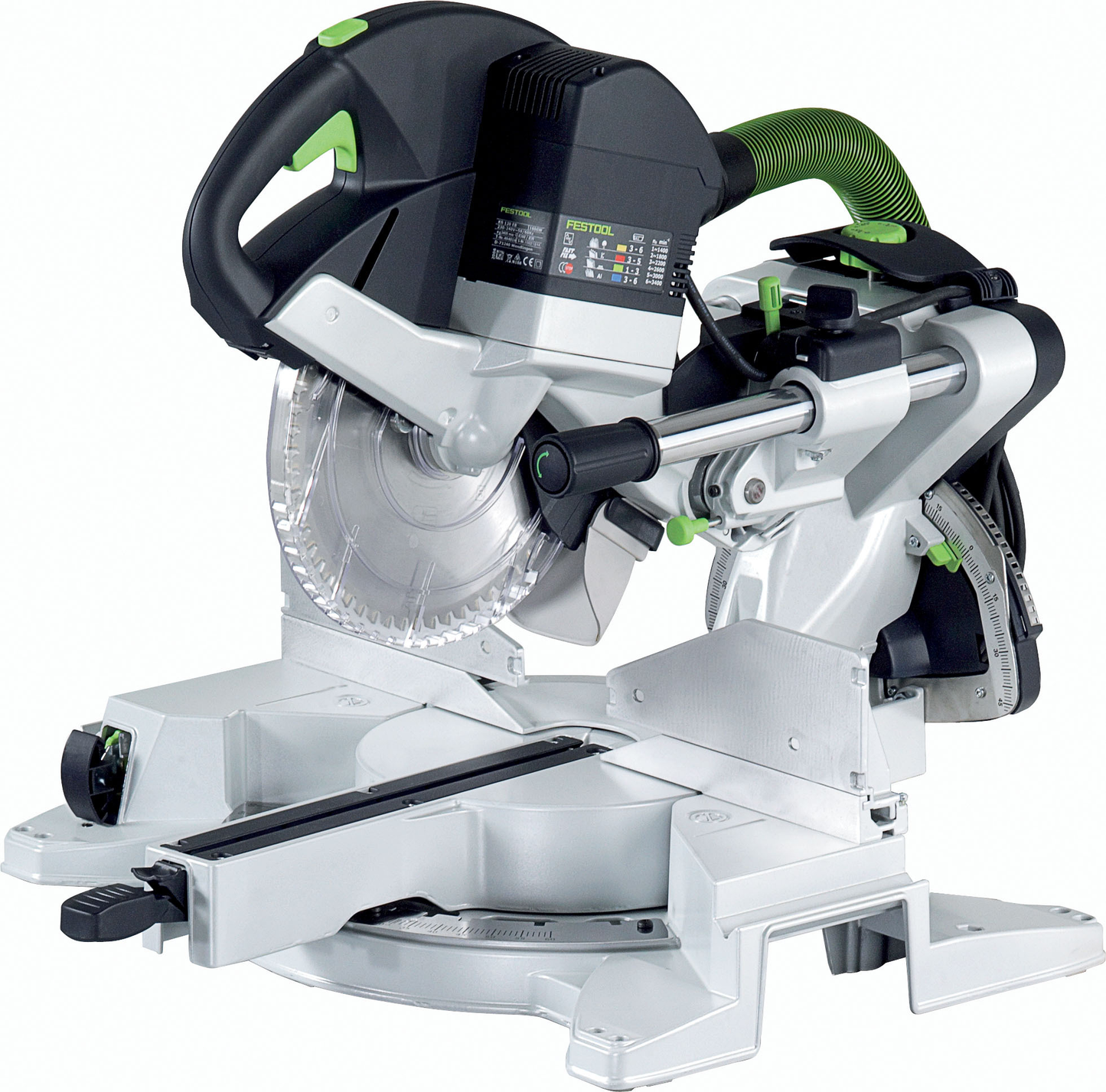 Festool sliding compound miter saw KS 120 REB with dust extraction in power tools and home improvement collections