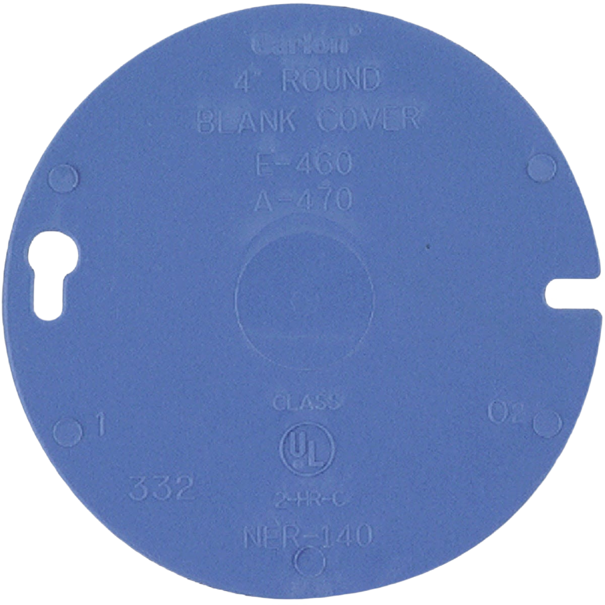 BLACKBURN'S Blank Round Box Cover – Durable PVC Seal – Hartville Hardware
