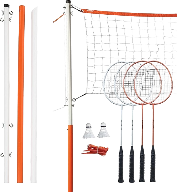 Franklin Sports Volleyball and Badminton Net Set - Thumbnail 3