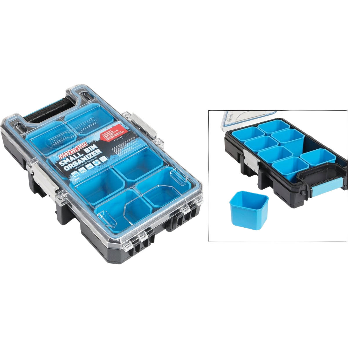 Channellock Small Parts Bin Storage Box – Durable Organizer – Hartville ...