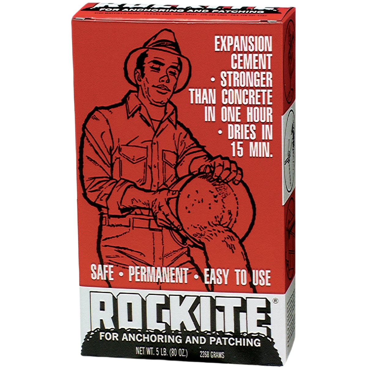 Hartline Product Rockite Fast Setting Cement 5 lb Box – Hartville Hardware