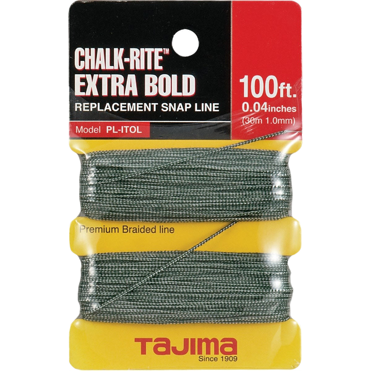 Tajima Chalk-Rite Extra Bold Snap Line 100 Ft – Hartville Hardware