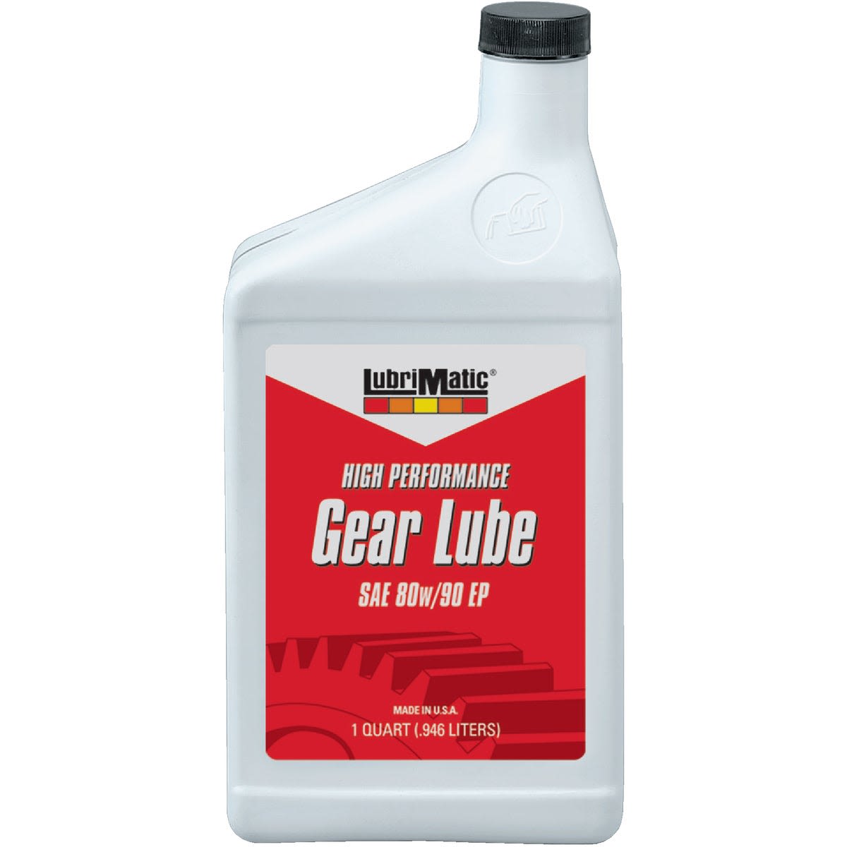 One quart bottle of high performance gear lube SAE 80w/90 EP for automotive and lubricant supplies under $50