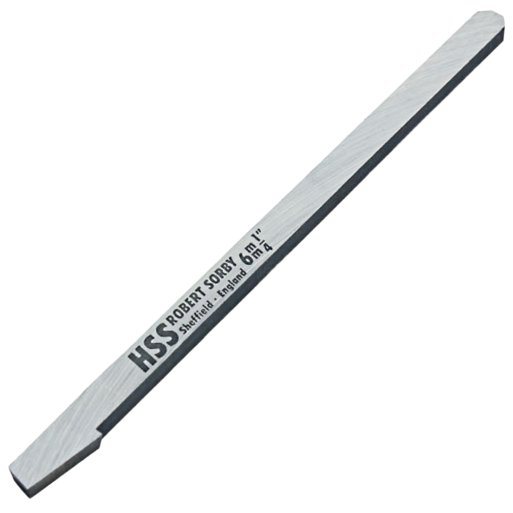 Robert Sorby Micro Tool Diamond Undercut Scraper Blade 1/4