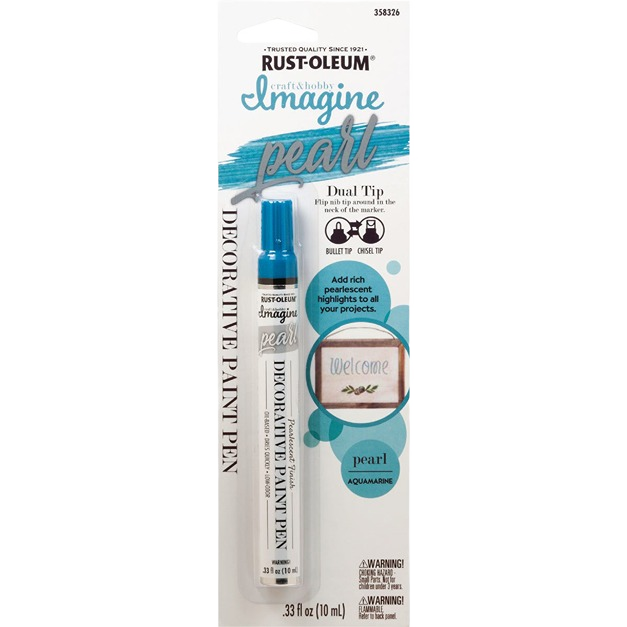 Rust-Oleum Aquamarine Pearl Paint Pen for Crafts – Hartville Hardware