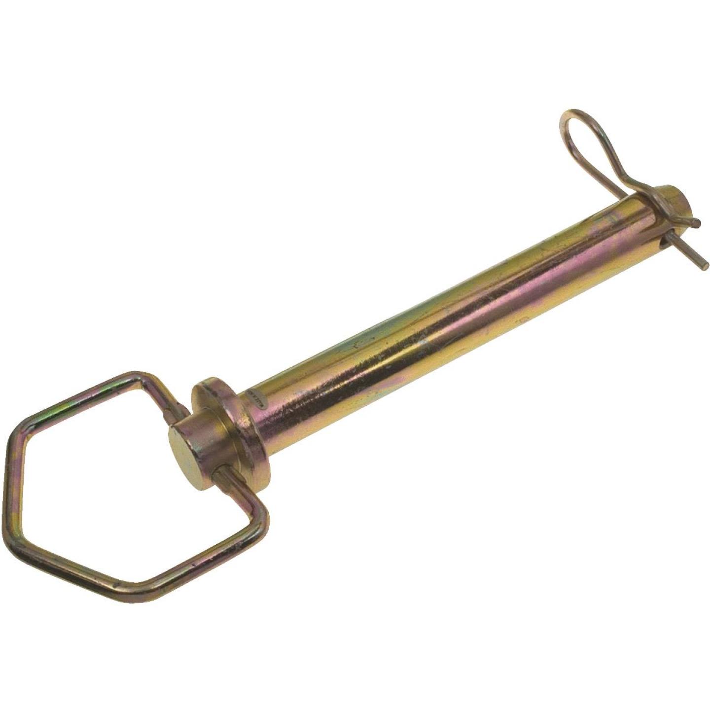 Zinc-plated swivel handle hitch pin for trailers and towing equipment in automotive tools and parts collections under $50