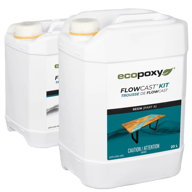 EcoPoxy FlowCast Kit 30L – Premium Epoxy for Deep Pours – Hartville ...
