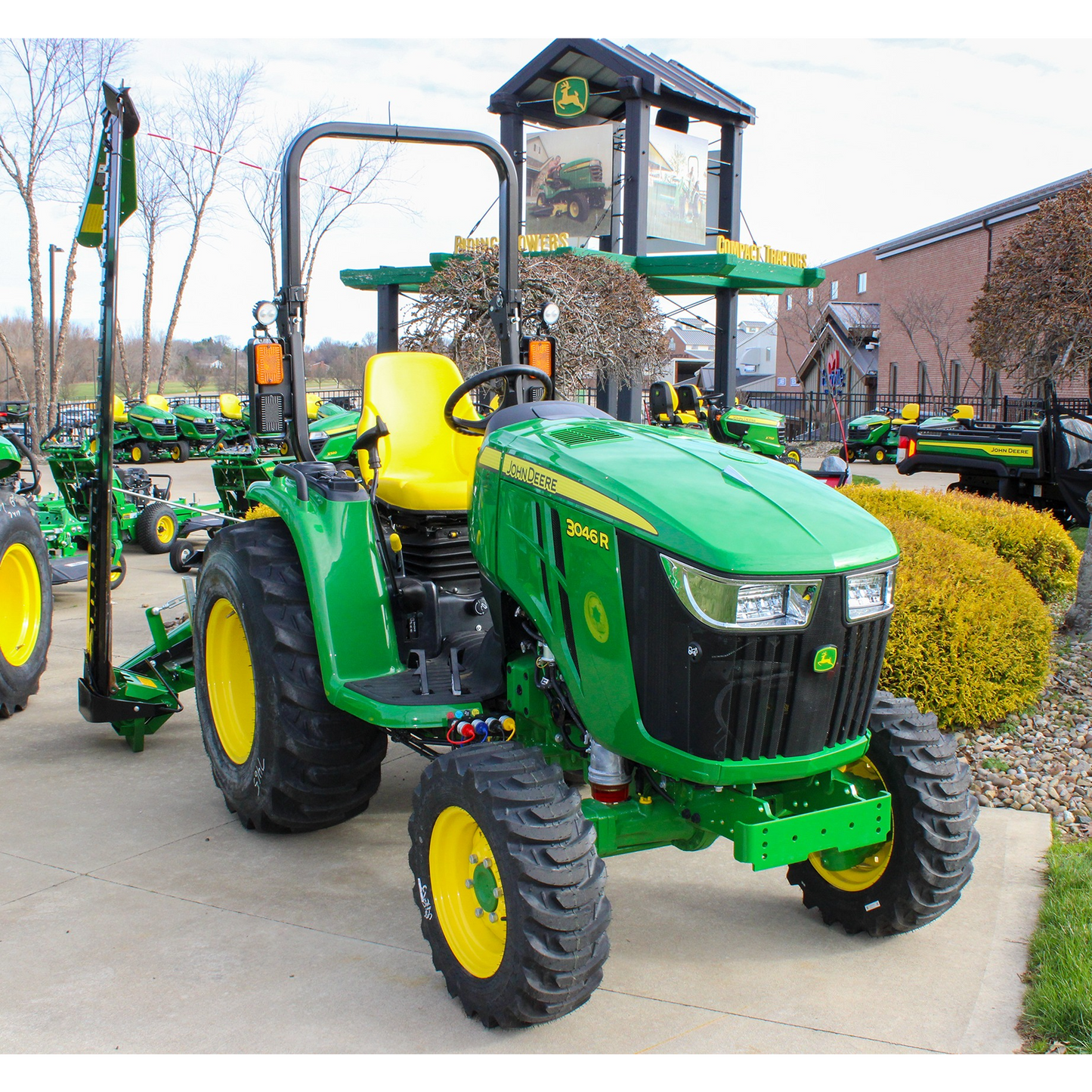 John Deere Custom JD716078 3046R Compact Utility Tractor
