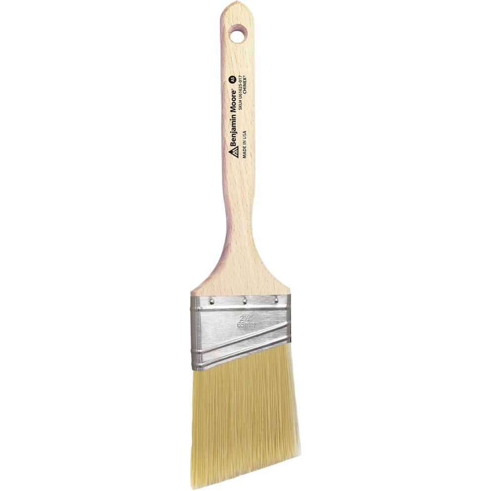 2.5-inch angled paint brush with extra firm bristles, wooden handle for interior and exterior painting projects under $50 collection