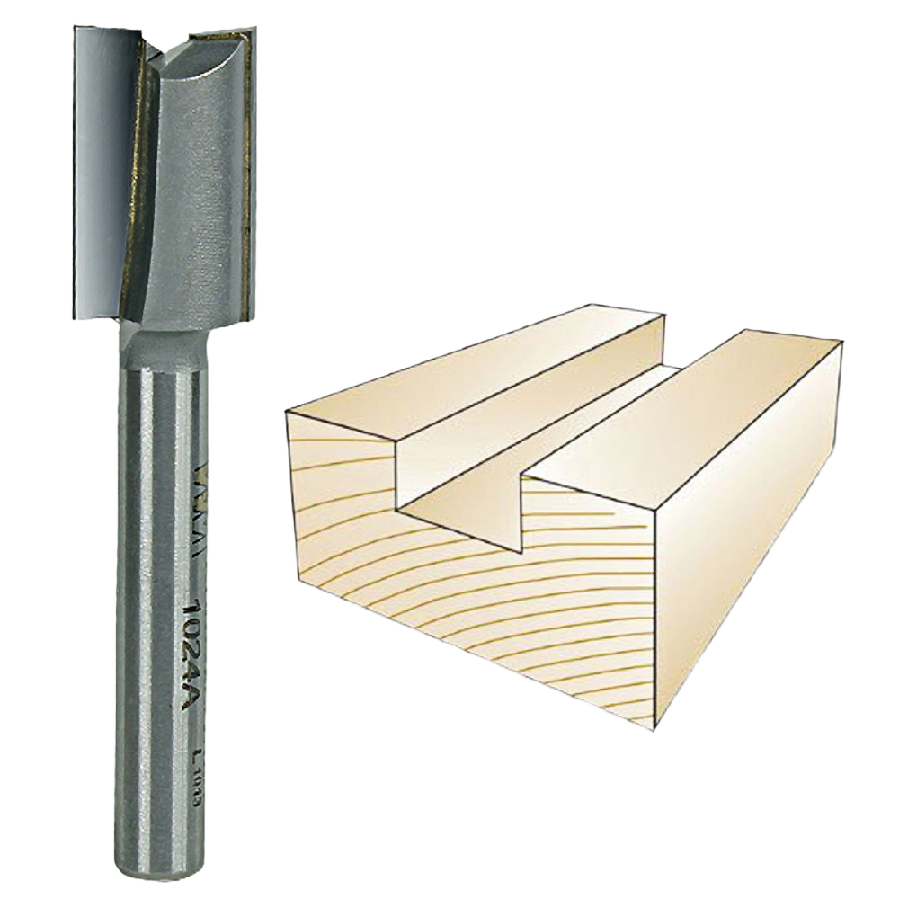 Ply Cut Bit Whiteside Straight Plywood Bit 1/4
