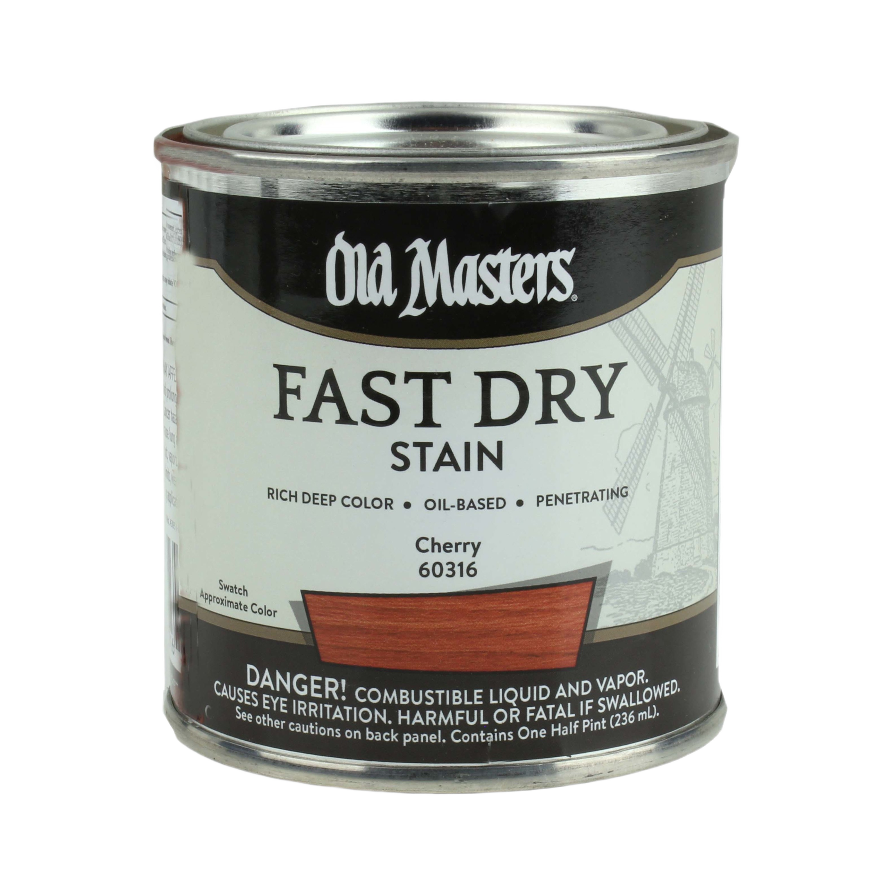 Old Masters Cherry Fast Dry Stain – Quick Dry, Rich Color – Hartville ...