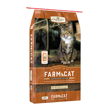 Country Acres Farm Cat Food All Life Stages 40 lb – Hartville Hardware