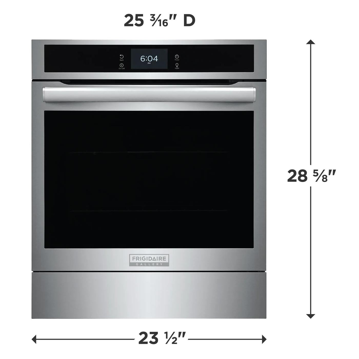 24" Single Electric Wall Oven with Air Fry